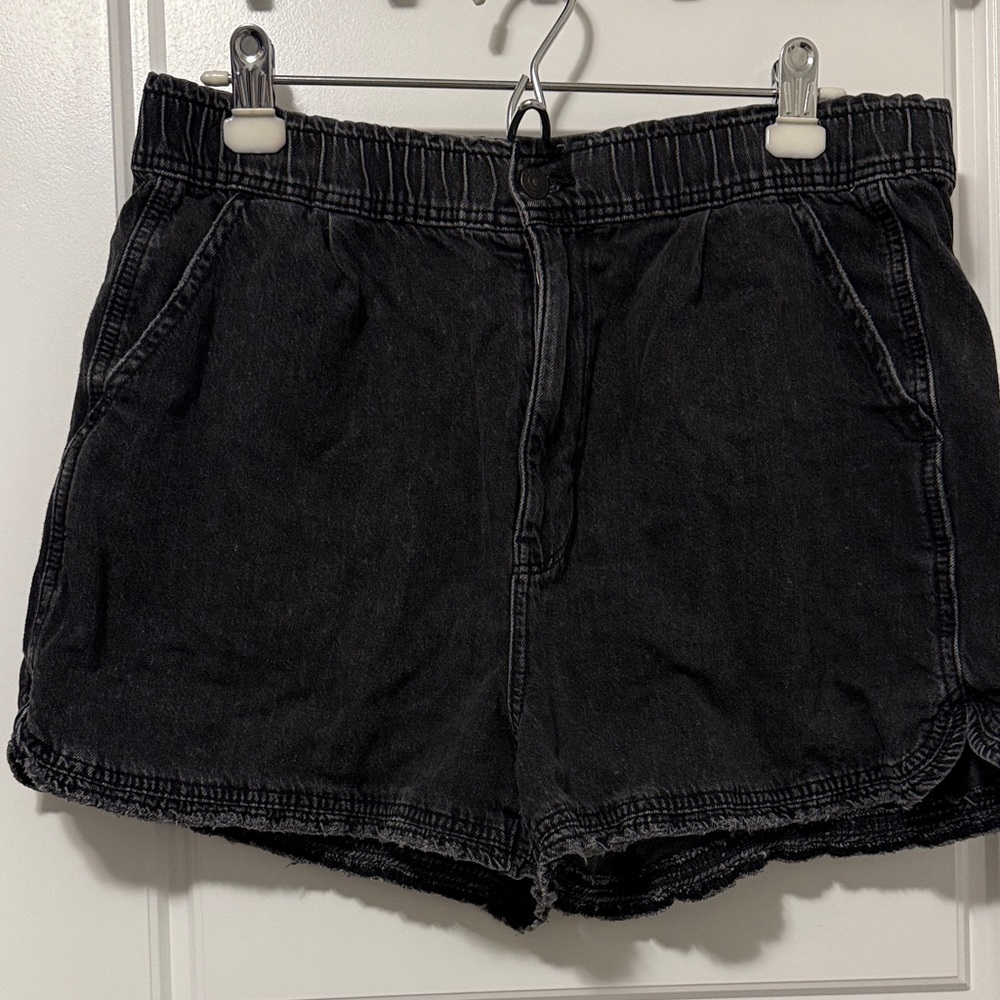 American Eagle Outfitters Black Jean Shorts